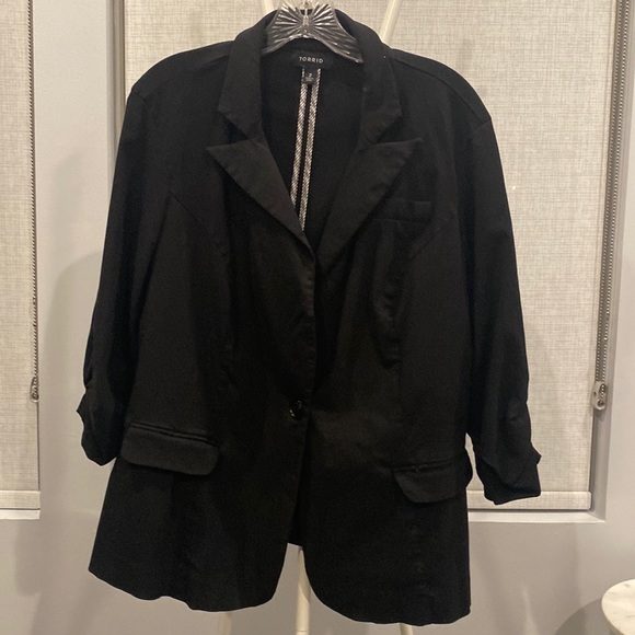 Torrid Fitted Jacket Ponte 2X - Picture 1 of 5